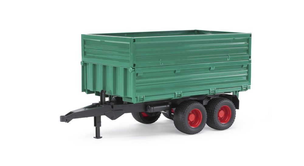 Tandemaxle tipping trailer with removeable top — Bruder 02010