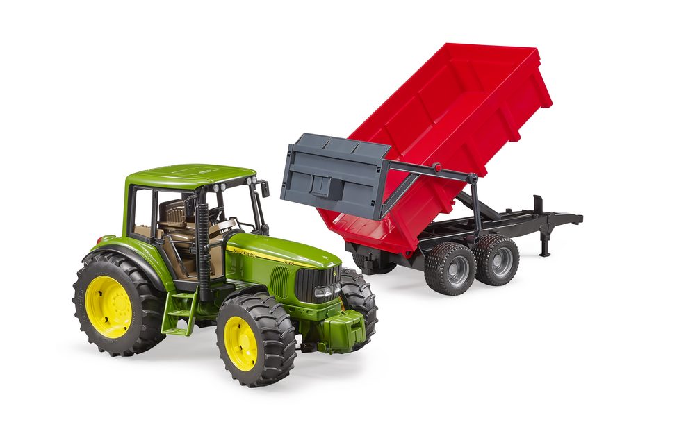 John Deere 6920 with tipping trailer — Bruder 02057