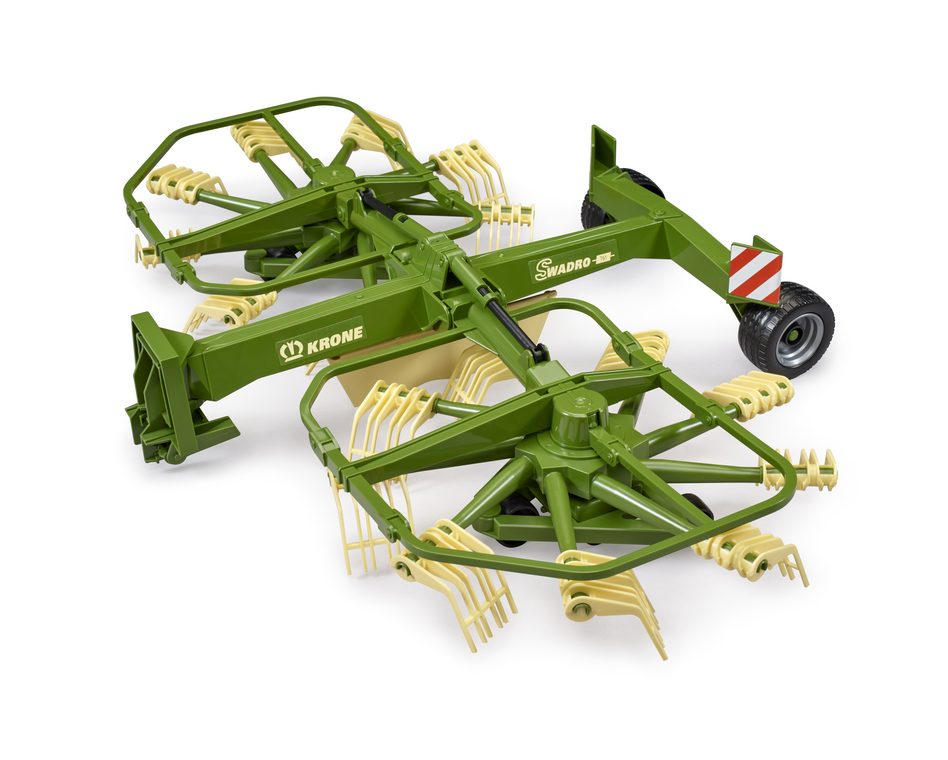 Krone dual rotary swath windrower — Bruder 02216