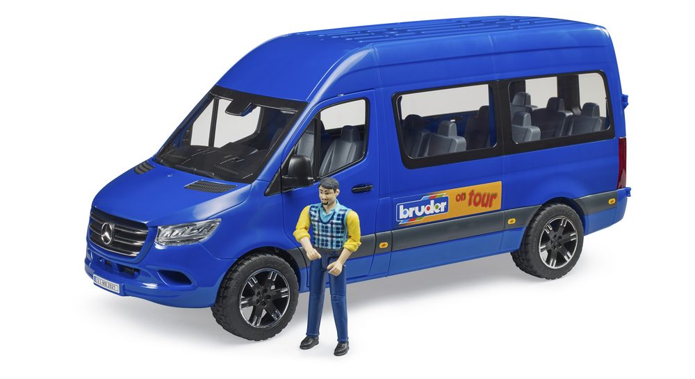 MB Sprinter transfer with driver — Bruder 02681
