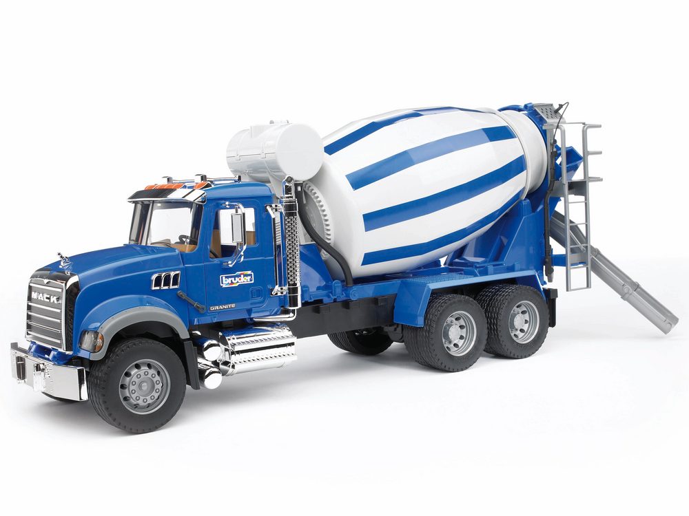 MACK Granite Cement mixer — Bruder 02814