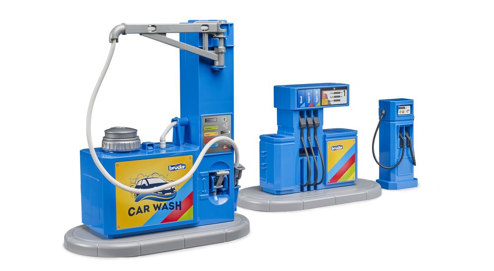 Petrol station and car wash — Bruder 62113