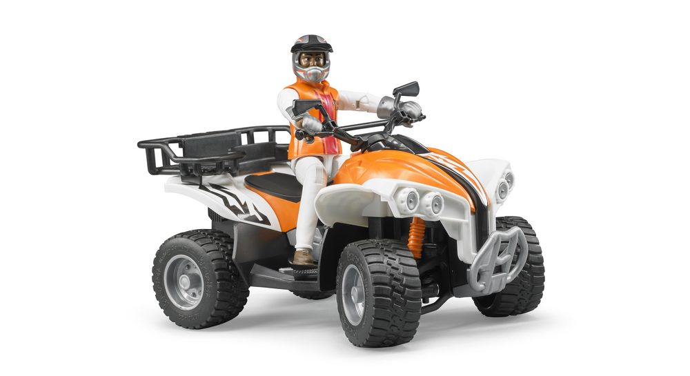 Quad with driver — Bruder 63000